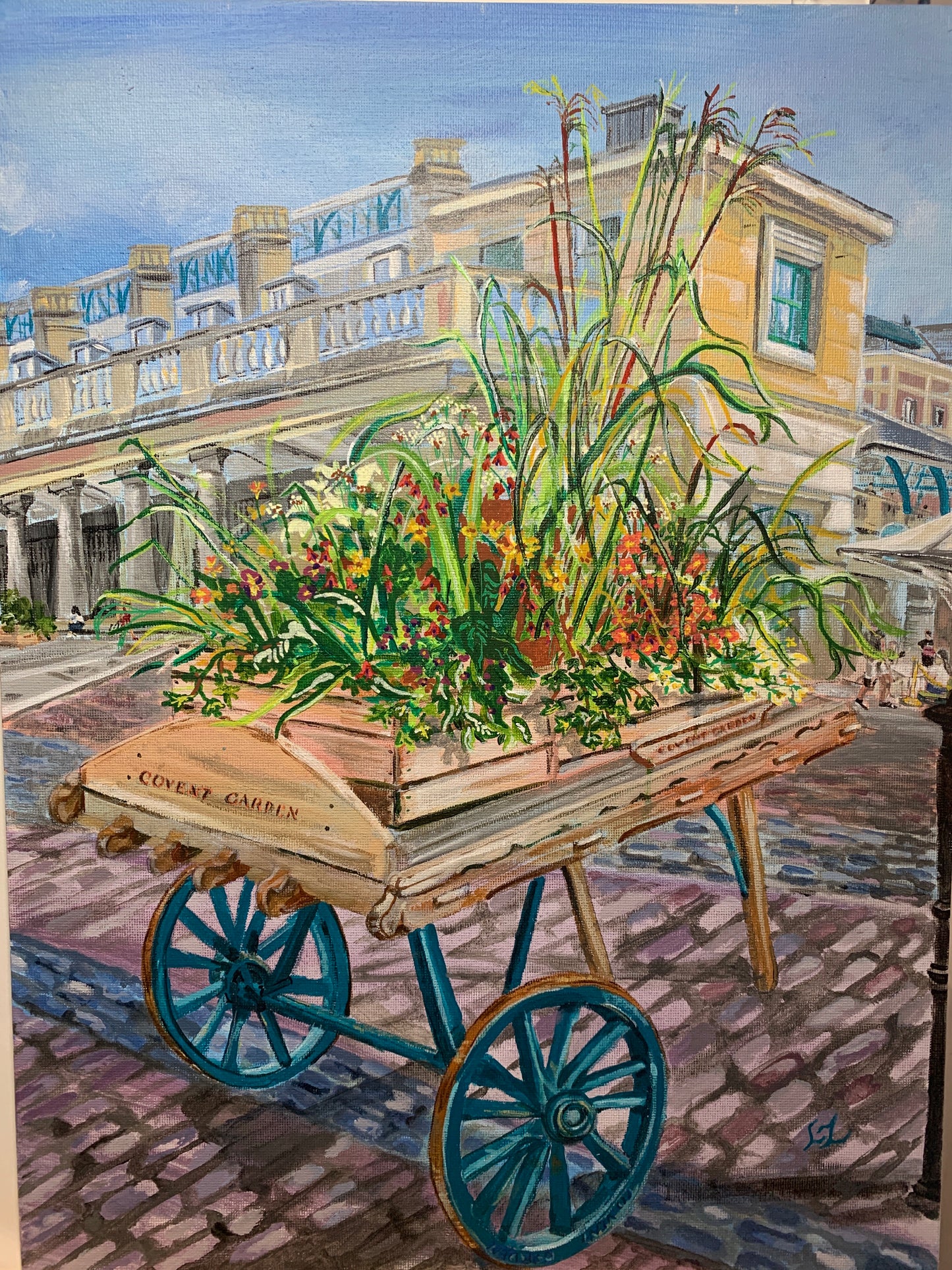 Giclée wall art print Covent Garden unmounted