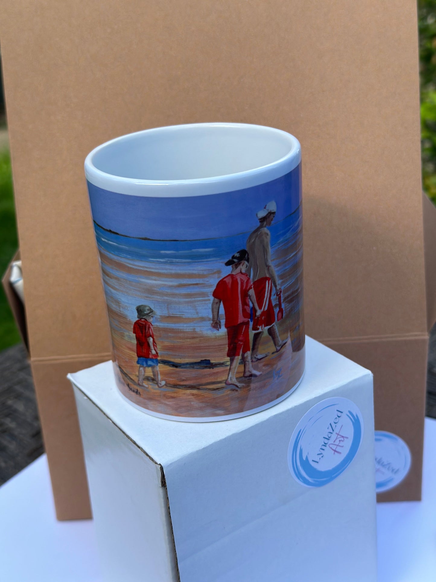 Mug and Coaster set The Brothers St Andrews, mug front image