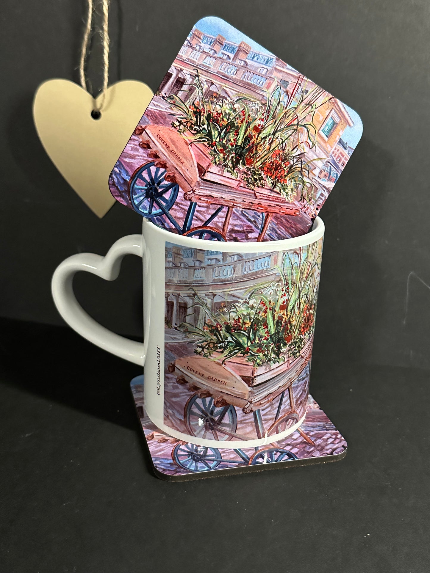 Mug & Coaster set Covent Garden