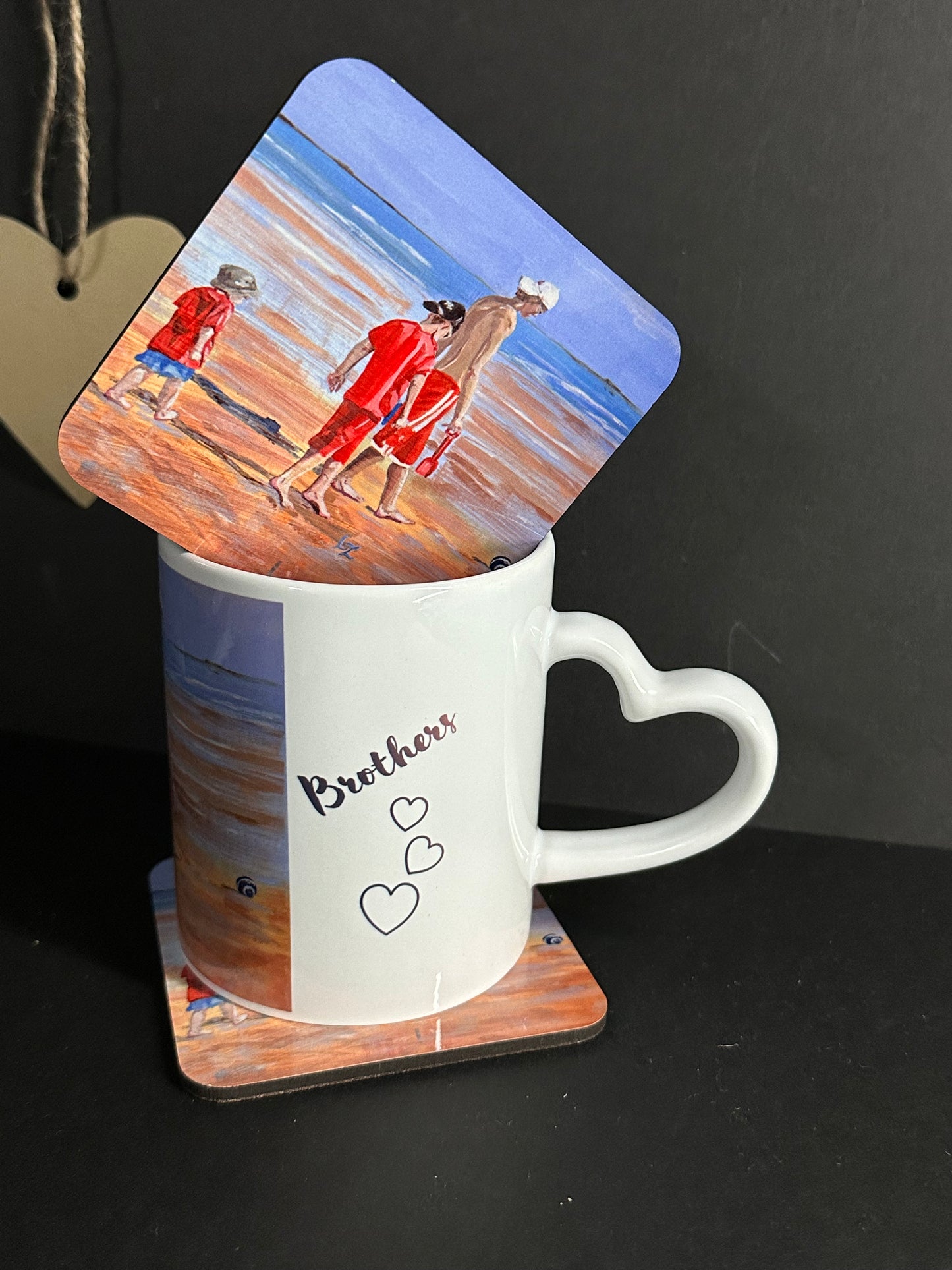Mug & Coaster set The Brothers St Andrews Beach